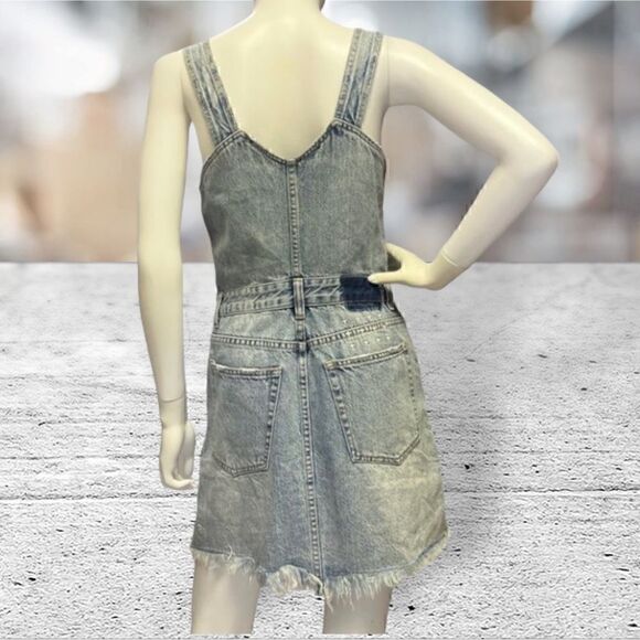 Ksubi Woman’s Denim The Palms Pini Overall Dress - Picture 3 of 11